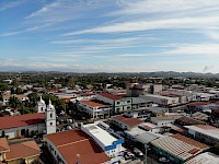 Vista aérea. Central de Santiago de Veraguas